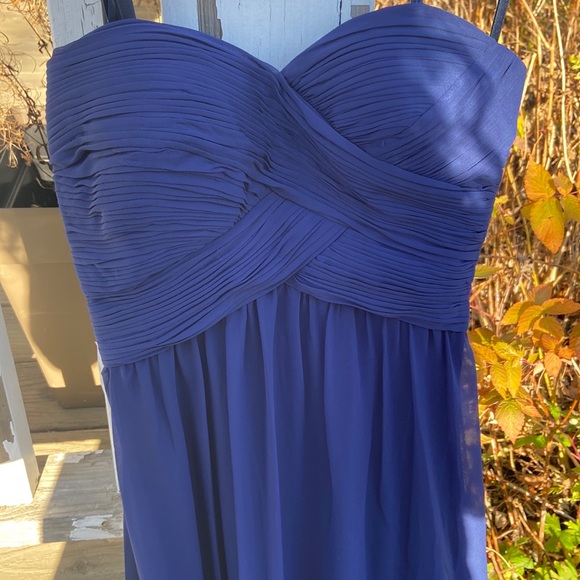 NWT Faviana Strapless Long Sweetheart Gown FLAWED Women's Size 0 - Picture 2 of 12
